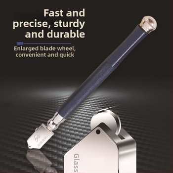 Dlaždicový a sklenený rezací nôž s ručným kruhovým ostrím — Yanfeng AuHUN, dostupná personalizácia, elektroplatovanie, hmotnosť 0,07 kg