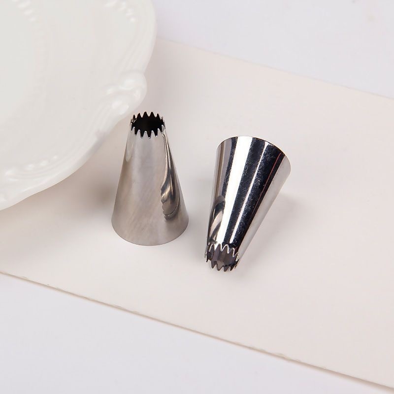 Nehrđajući čelik dekorativna šprica, korejskog stila, s 48 otvora, za kremu i listiće cvijeta na torti, pakiranje 2000