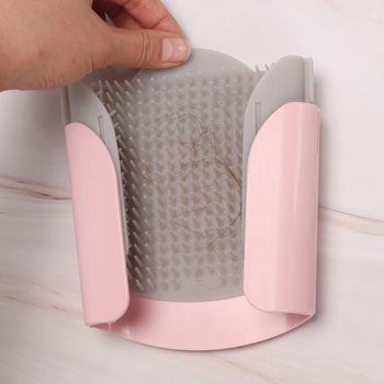 Uhvativač za kosu za kupaonicu, zidni držač za tuš, uklonjiv, materijal silikon-plastika, brend Novelty
