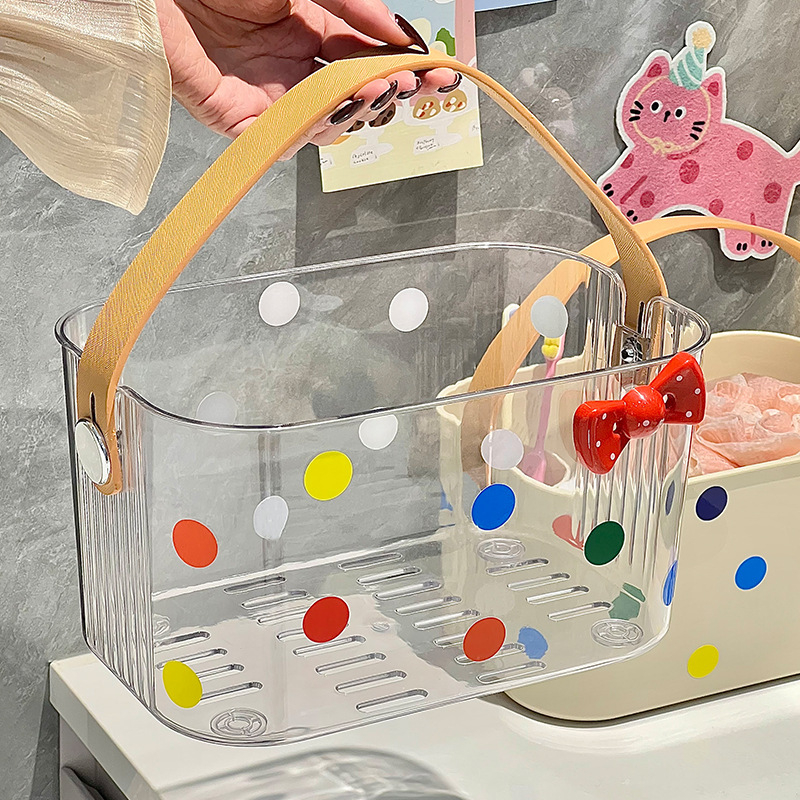 Coș de depozitare pentru baie, din plastic, stil INS, model xh00392, pachet 32 bucăți