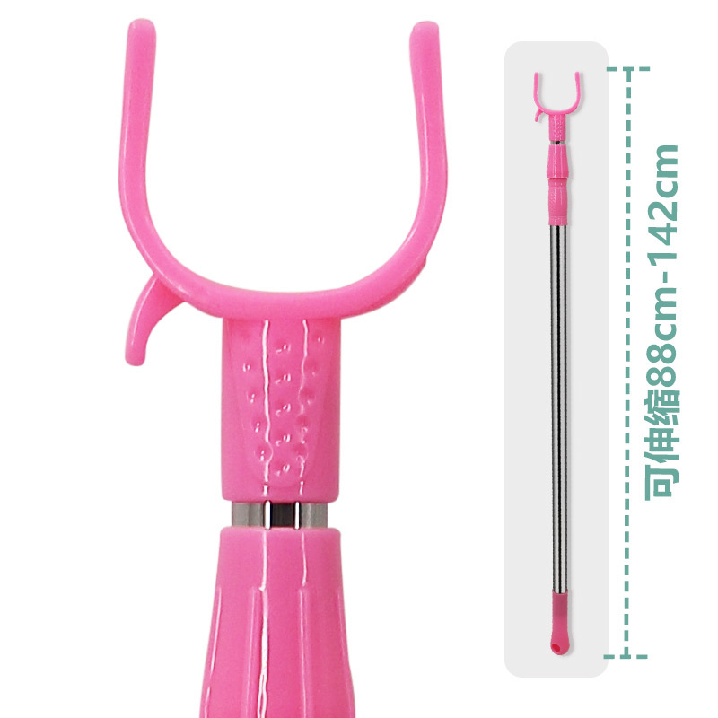 Fém teleszkópos ruhaszárító rúd erkélyre; modern, minimalist stílus; műanyag+fém villa; 2017 nyarán bemutatva