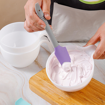 Vas de amestec din plastic, cu mâner, stackable – pentru decorarea torturilor, glazură și amestecare