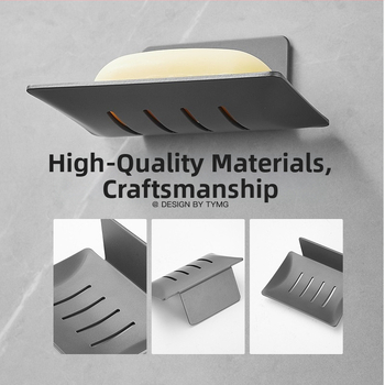 Fali szappantál a fürdőszobába, Space aluminnium, modell 3369, márka zw, logó nyomtatás lehetőség