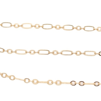 Lanț în formă de O, cu ciucuri, din cupru, placat cu electroplacare, pentru accesorii DIY