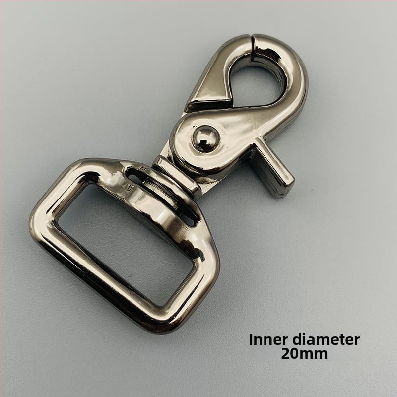 Hardvér pre tašky: spona zinkovej zliatiny a lobster západ pre ramenný popruh; mestský minimalistický štýl; model XBB026; odolný voči opotrebeniu; značka Broken copper.