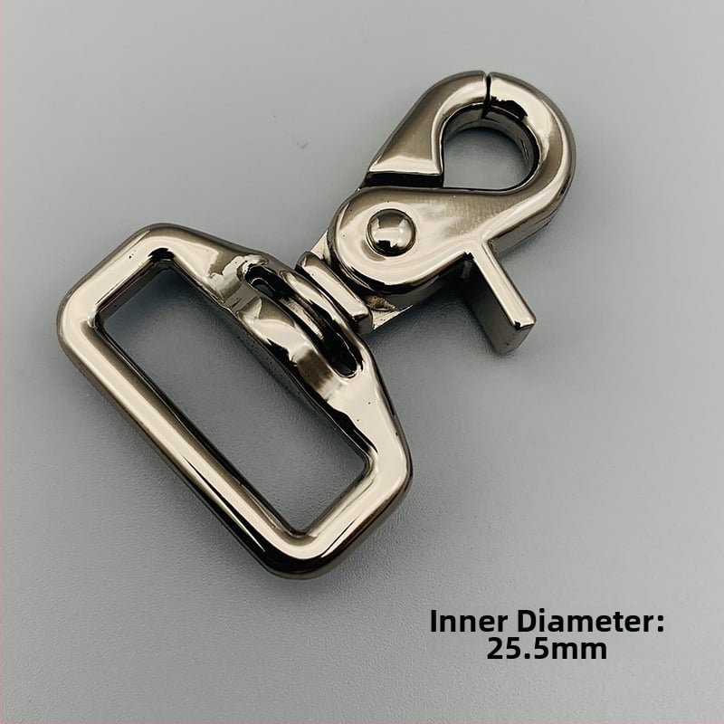 Hardvér pre tašky: spona zinkovej zliatiny a lobster západ pre ramenný popruh; mestský minimalistický štýl; model XBB026; odolný voči opotrebeniu; značka Broken copper.