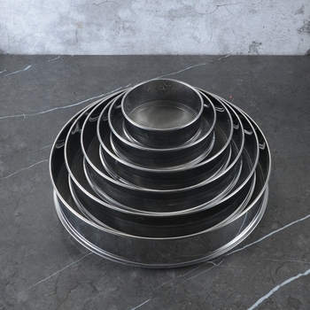 Sită pentru făină, manuală, din oțel inoxidabil, 40 ochiuri, Kim Temei