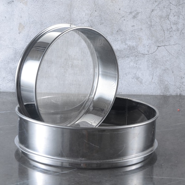 Sită pentru făină, manuală, din oțel inoxidabil, 40 ochiuri, Kim Temei