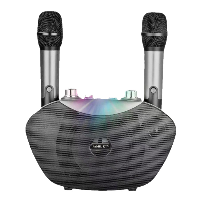 Sistem Karaoke cu Microfon și Difuzor cu DSP – Model Y-8, pentru uz casnic, baterie 4000 mAh