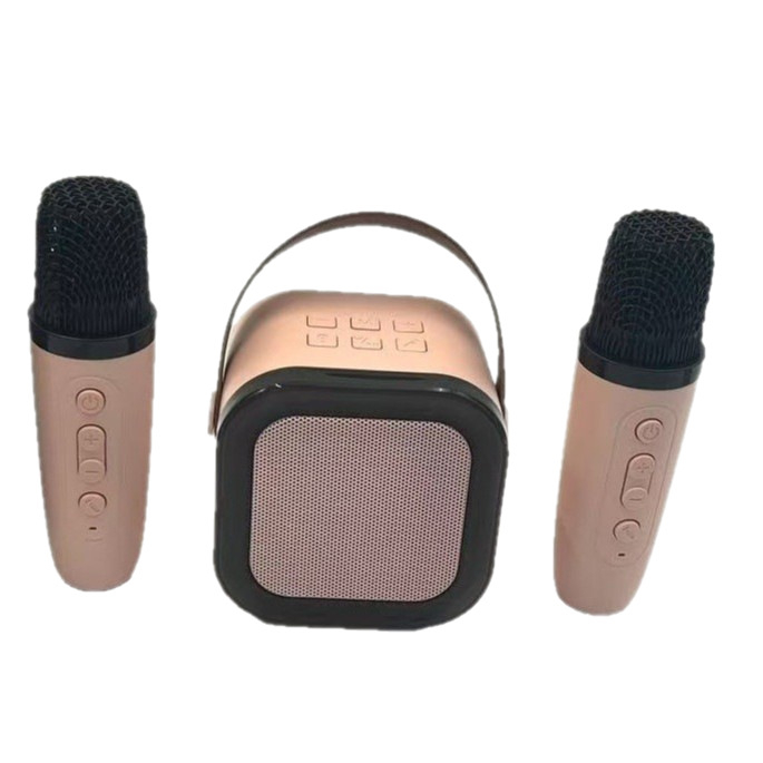 K12 Bežični Bluetooth Karaoke Zvučnik s Ugrađenim Mikrofonom — All-in-One Kućni KTV Sustav, 1 Zvučnik, 3W, Bluetooth 5.0, 20 Hz–20 kHz, SNR ≥70 dB