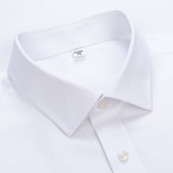 Риза за бизнес облекло - 100% памук, антибръчкова, без гладене, квадратна яка, дълъг ръкав