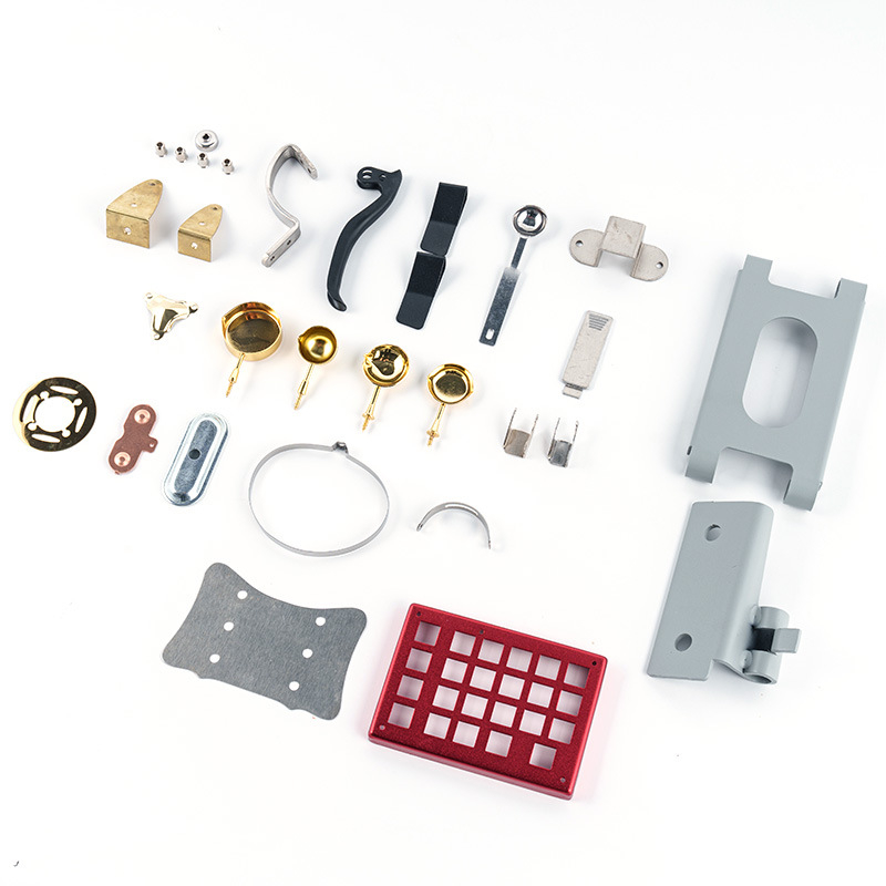 Lemezre nyomtat fémalkatrészek — anyagok: rozsdamentes acél, réz, vas, alumínium, galvanizált lemez; feldolgozás: fémformálás; testreszabás a vevő igényei szerint; termékkód TW-006; Taiwei márka