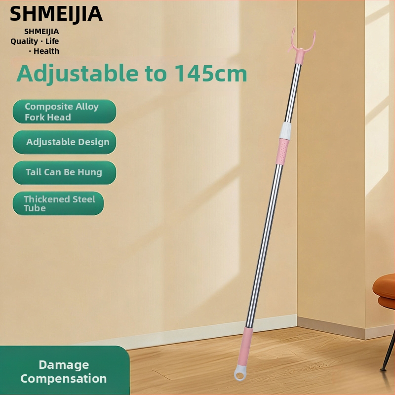 Podesiva šipka za sušenje od galvaniziranog čelika za balkon, Limeijia, moderni minimalistički stil, lansirano 2025.