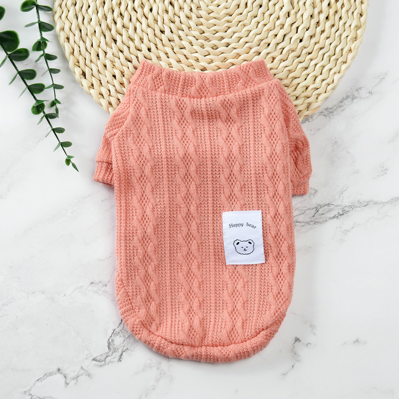 Pulover pentru animale de companie - lână, croială lejeră, brand Puff, potrivit pentru toate genurile