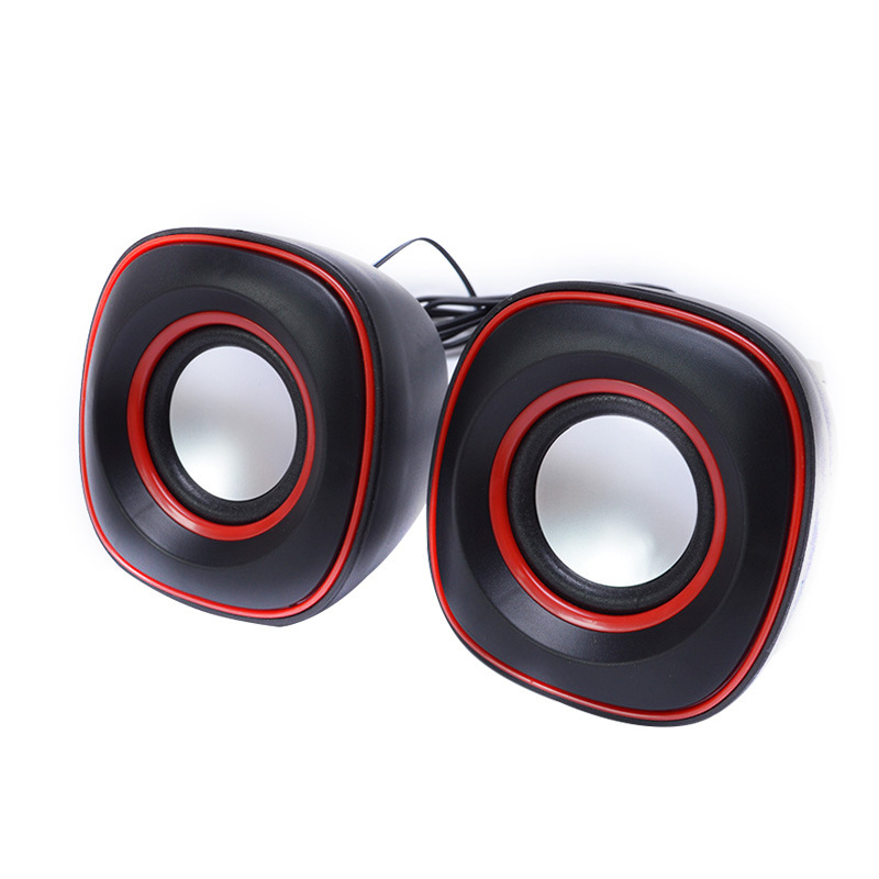 USB stolni zvučnici, 2-kanalni stereo, 3W po kanalu, USB+3,5 mm ulaz, MP3 reprodukcija