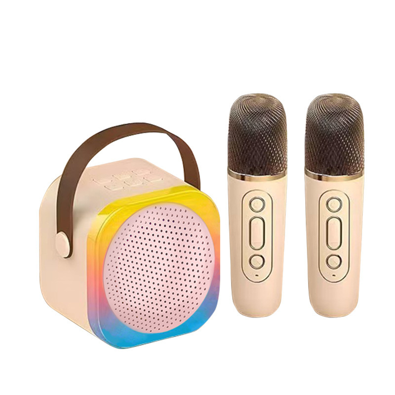 Karaoke Bluetooth zvučnik s ugrađenim mikrofonom – 5W, Bluetooth 5.0, 60Hz-15kHz, SNR >=85dB, ugrađena baterija 300-500mAh