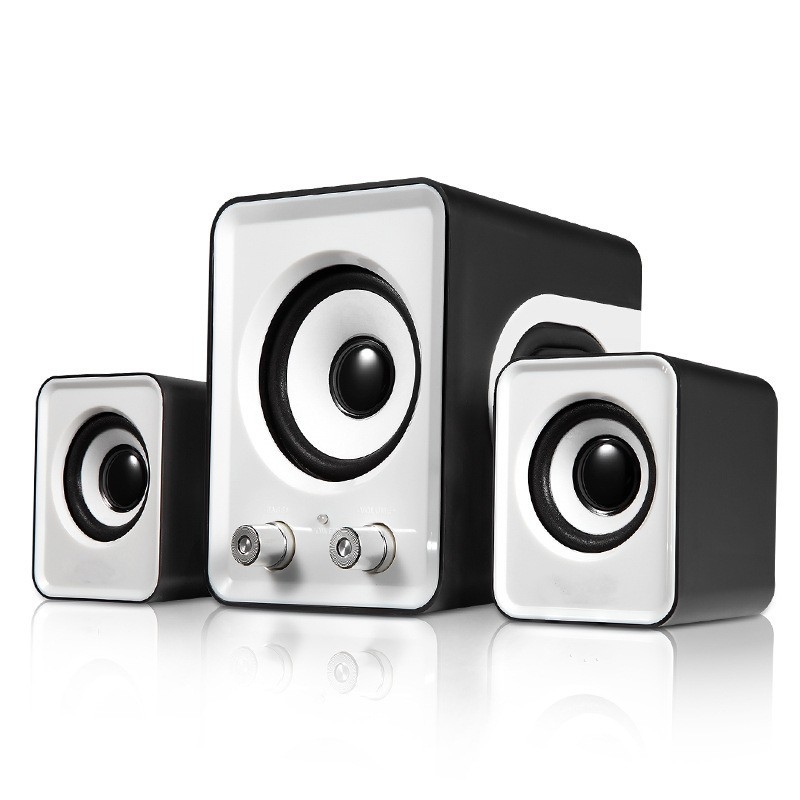 FT 2805 2.1 počítačový systém reproduktorov so subwooferom, prehrávanie z karty, AV rozhranie, 3D Surround