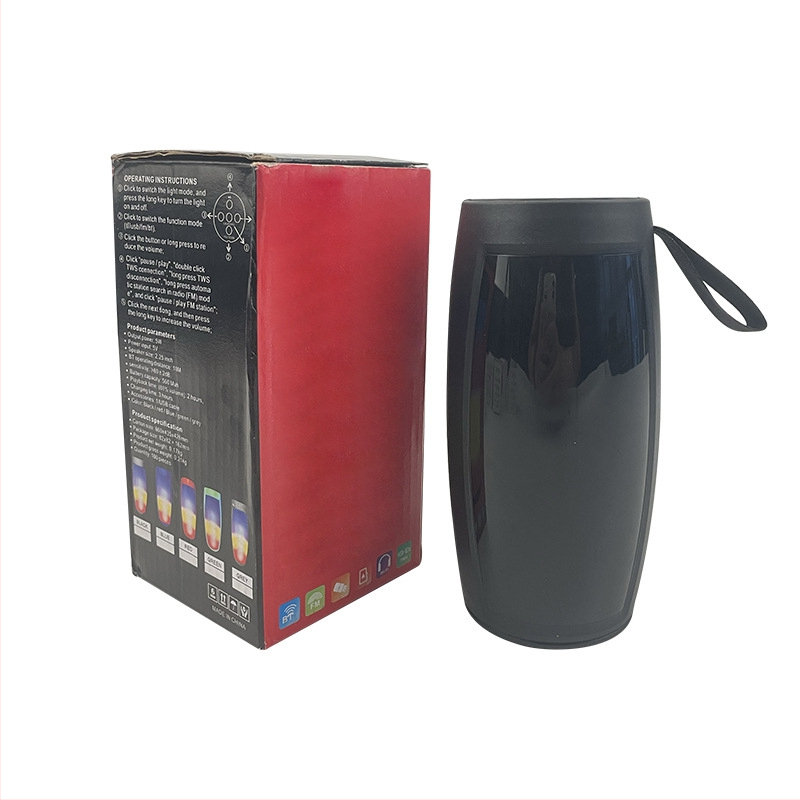 Sea Ear Bluetooth atmosferski zvučnik — bežični paket s prijenosnim karaoke rasvjetom, Bluetooth 2.0; 100 Hz–20 kHz; SNR ≥70 dB; domet 30 m; 5 W