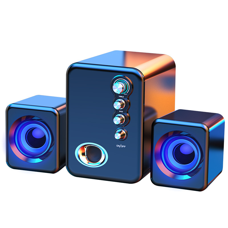 Q8 Računalni audio sustav 2.1 kanala s Bluetoothom i USB-om, tri zvučnika