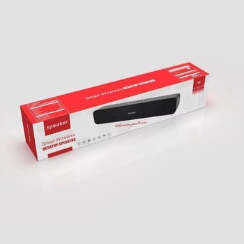 Bluetooth настолен говорител, 2-канален стерео звук, USB MP3 възпроизвеждане, поддръжка на USB флаш памет до 32 GB, 8 часа възпроизвеждане