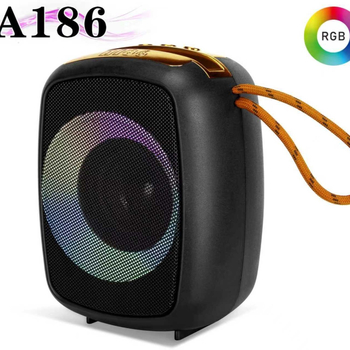 Bezdrôtový Bluetooth reproduktor s RGB osvetlením, Bluetooth 5.3, výstup 3,7 W, frekvenčný rozsah 100 Hz–20 kHz, dosah 10 m