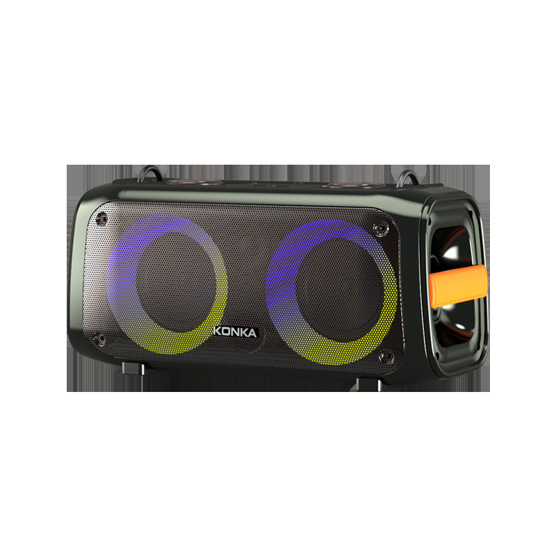 Miba K9 Bluetooth zvučnik za vanjsku upotrebu, prenosni drveni retro dizajn, 30W, Bluetooth 5.0, ugrađena baterija ≥6000mAh, frekvencijski odziv 100Hz-20kHz, SNR ≥85dB