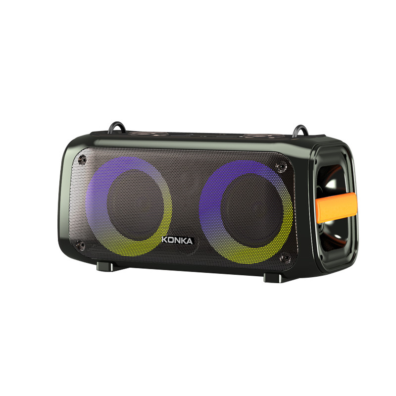 Miba K9 Bluetooth zvučnik za vanjsku upotrebu, prenosni drveni retro dizajn, 30W, Bluetooth 5.0, ugrađena baterija ≥6000mAh, frekvencijski odziv 100Hz-20kHz, SNR ≥85dB