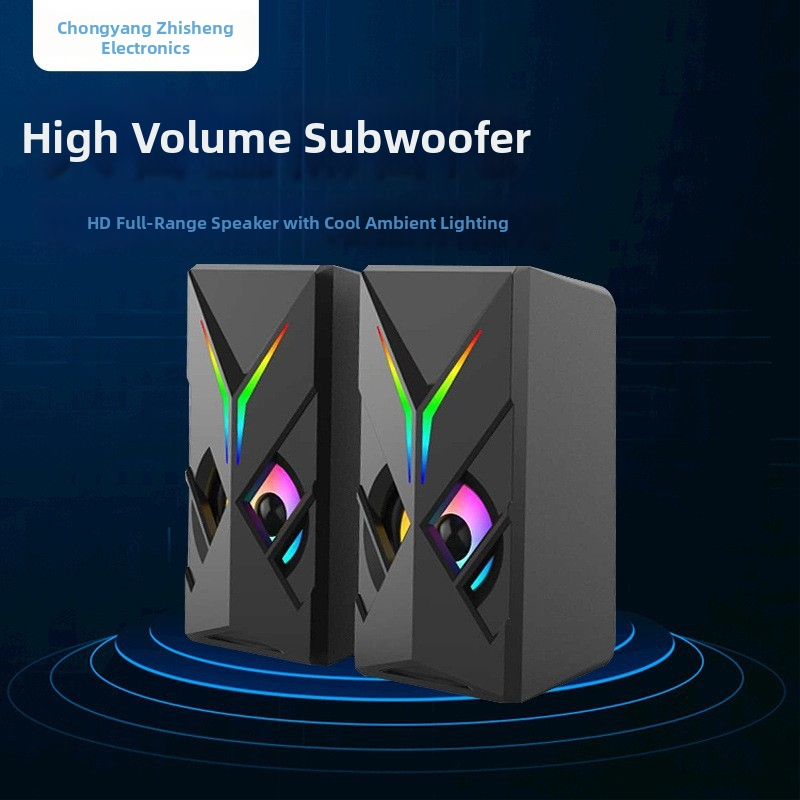 2.1-kanálový USB Bluetooth stolný reproduktorový systém s podporou TF karty a 3D/Virtual Surround zvukom