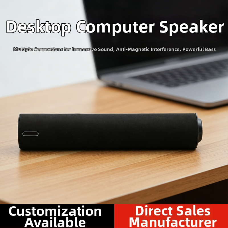 Stolný soundbar s 3 reproduktormi, Bluetooth 5.3, USB-C napájanie, frekvenčný rozsah 35 Hz–16 kHz, 360° priestorový zvuk