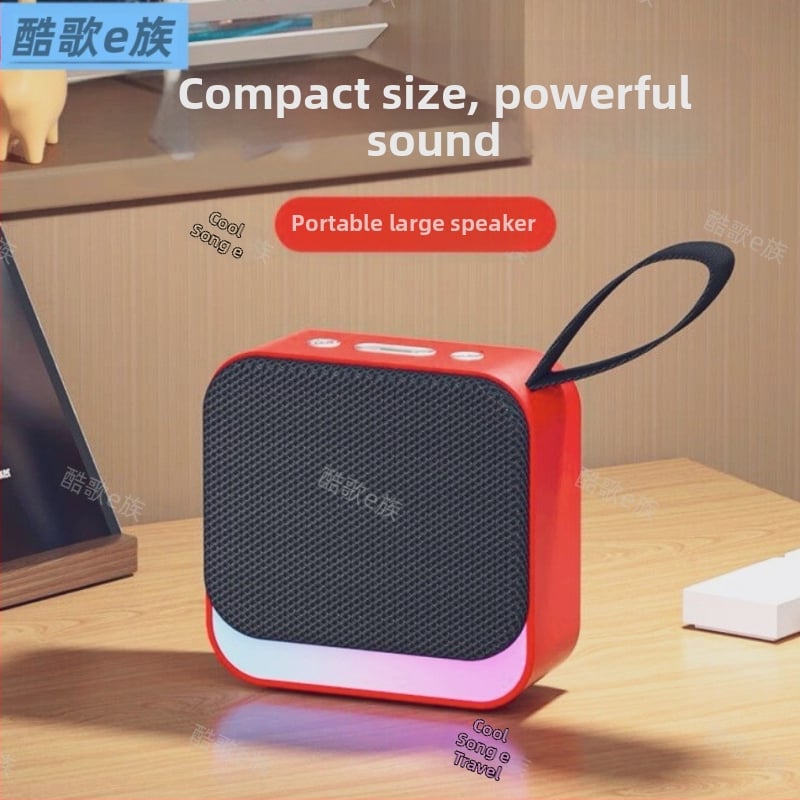 Coolge E Family KG201 Bluetooth prijenosni zvučnik, ugrađena baterija 1000–1200 mAh, 5W, 100 Hz–20 kHz, Bluetooth 5.3, domet 10 m