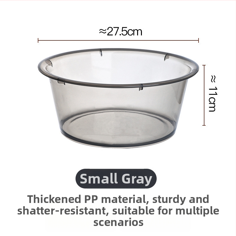 Vas de spălat pentru față din PP, capacitate mare, design simplu, construcție durabilă