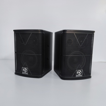 Yinzhida Erősítő és passzív hangfalakból álló készlet otthoni karaokehoz és konferenciatermekbe - magas teljesítmény, frekvenciatartomány 2000 Hz