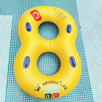 Κολυμβητικό δαχτυλίνι για ενήλικες, παχύ PVC, μονόχρωμο, κατάλληλο για κολύμβηση και βάδισμα στο νερό