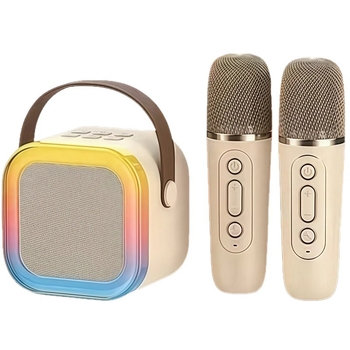 Boxă Bluetooth pentru karaoke cu microfon încorporat - 3W, Bluetooth 5.3, 20Hz-20kHz, SNR ≥100dB, distanță de 10 m