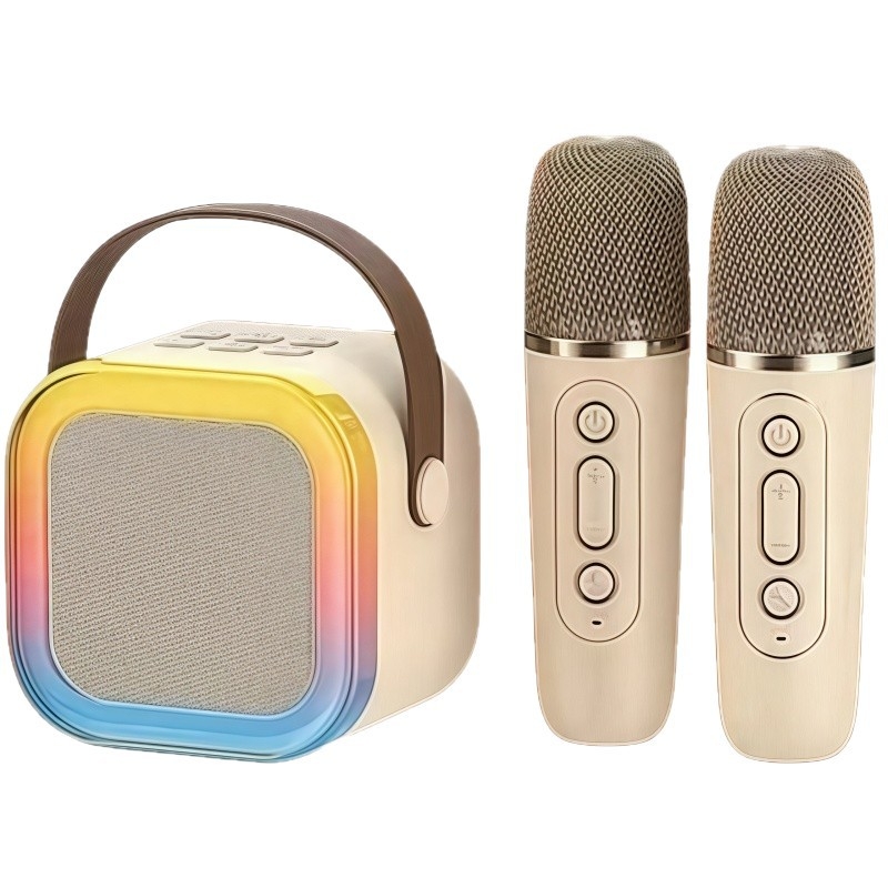 Boxă Bluetooth pentru karaoke cu microfon încorporat - 3W, Bluetooth 5.3, 20Hz-20kHz, SNR ≥100dB, distanță de 10 m
