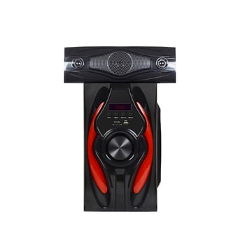 Jerry JR-J13 Hi‑Fi profesionalni višefunkcionalni kućni zvučnik za TV i PC, 3.1-kanalni, Bluetooth, USB MP3, drveno kućište s displayem, do 800W PMPO, 6,5" woofer i tri 3" satelita