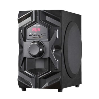 Bluetooth subwoofer 3.1 za kućni kino s karaoke funkcijom, USB/TF MP3 reprodukcija, 60W, drveno kućište