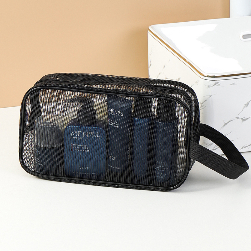 Torbica za kozmetiku – (Plastični materijal; Jednostavan i modern stil; Za putovanja i skladištenje u kupaonici)