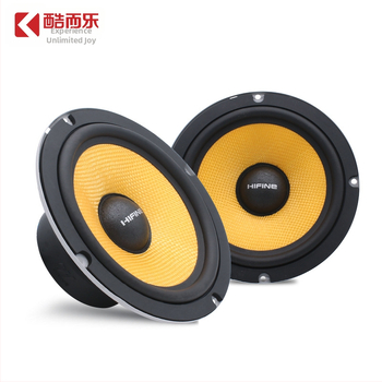 Első ajtókhoz való autóhangszóró készlet, 2-utas, 60W, 4 Ω, 93 dB, 55 Hz–20 kHz, torzítás ≤0,1%