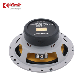 Első ajtókhoz való autóhangszóró készlet, 2-utas, 60W, 4 Ω, 93 dB, 55 Hz–20 kHz, torzítás ≤0,1%