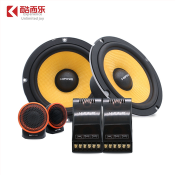 Első ajtókhoz való autóhangszóró készlet, 2-utas, 60W, 4 Ω, 93 dB, 55 Hz–20 kHz, torzítás ≤0,1%