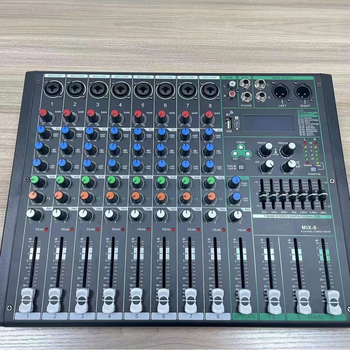 Μίκτης ήχου MIX-8 για καραόκε από τη Song Shida, 6 κανάλια, 50W, 220V