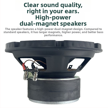 8-inčni automobilski subwoofer s dugim hodom, multimedijski zvučnik