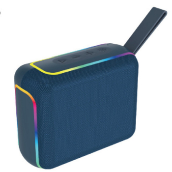 Szabadban használható hordozható Bluetooth hangszóró — Bluetooth 5.3, 5W, 100Hz-20kHz, SNR ≥75dB, 15 m hatótávolság