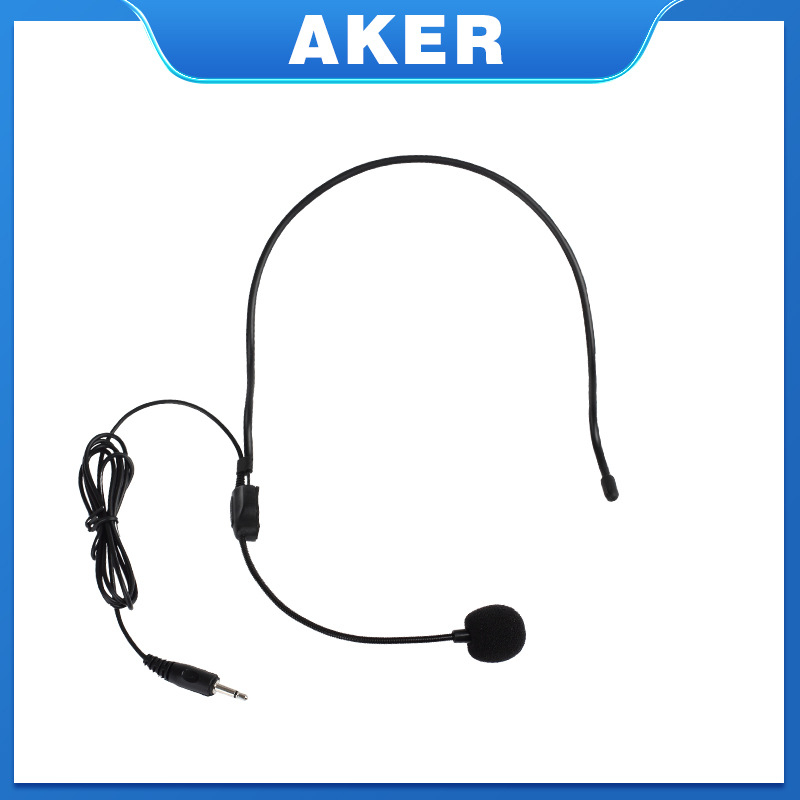 Učiteljski headset mikrofon, žičani, integrirani mikrofon, model Zj033mr-1m, 20 Hz–20 kHz, SNR ≥60 dB