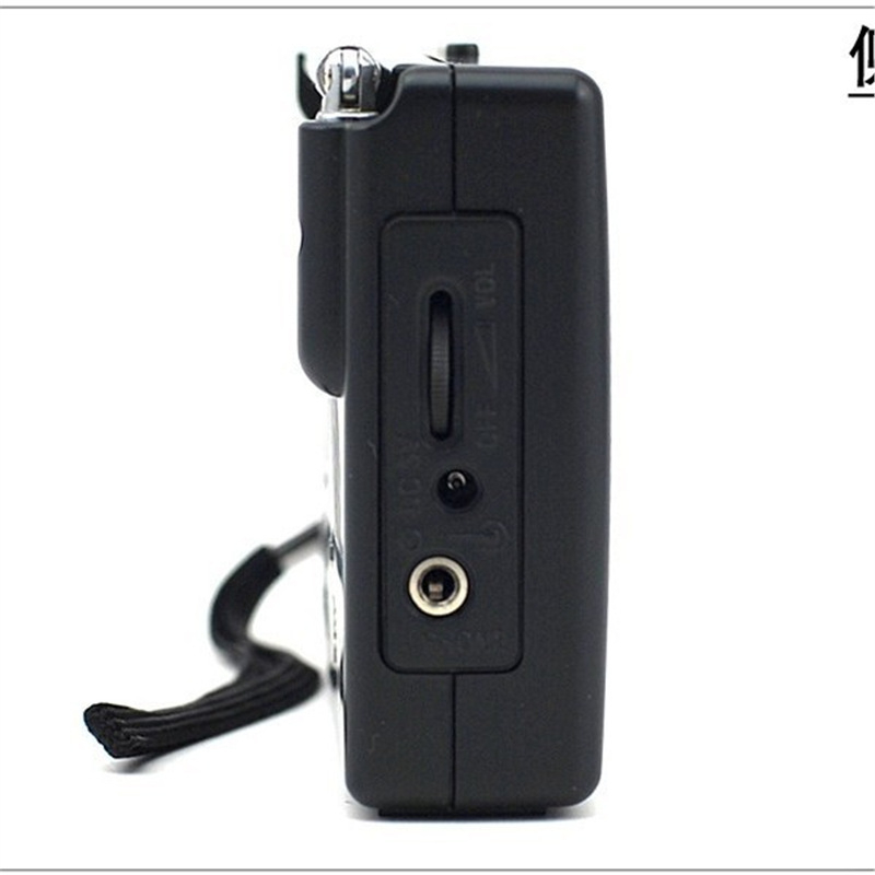 Tecsun Desheng R909 radio portabil cu bandă întreagă, reglare manuală a stațiilor, sunet mono, difuzor încorporat