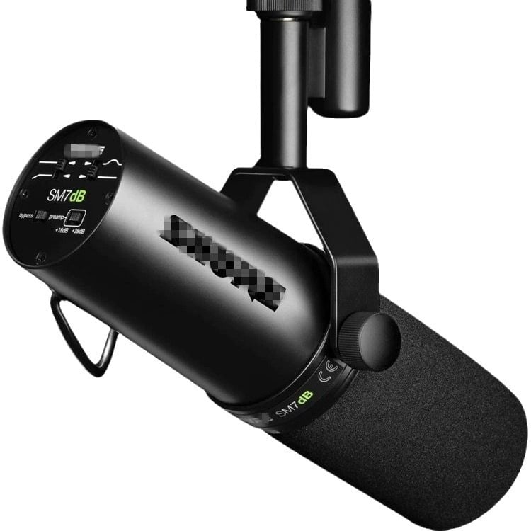 SM7DB δυναμικός επαγγελματικός μικρόφωνο εγγραφής με μεταβλητή κατευθυντικότητα; εύρος συχνοτήτων 100 Hz-20 kHz; SNR ≥75 dB