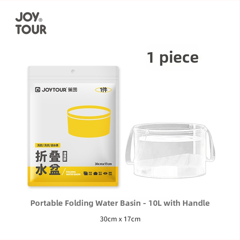 Bazin pliabil - plastic, portabil pentru călătorii și utilizare în exterior - pentru spălarea hainelor și a legumelor - 0,1 kg