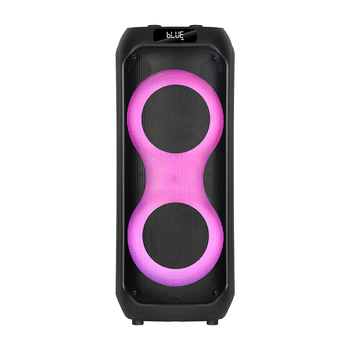 Difuzor Bluetooth de exterior pentru petreceri, 3 difuzoare, 40W, microfon cu încărcare wireless, baterie încorporată 2000–4000mAh, Bluetooth 5.0