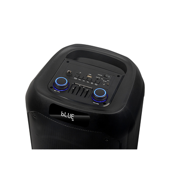 Difuzor Bluetooth de exterior pentru petreceri, 3 difuzoare, 40W, microfon cu încărcare wireless, baterie încorporată 2000–4000mAh, Bluetooth 5.0